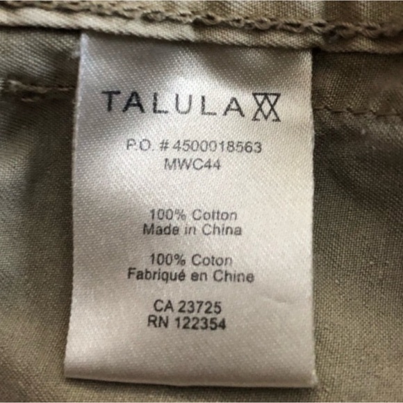 ❤️Aritzia Talula Trooper Utility Cargo Drawstring Hooded Jacket - Picture 5 of 5